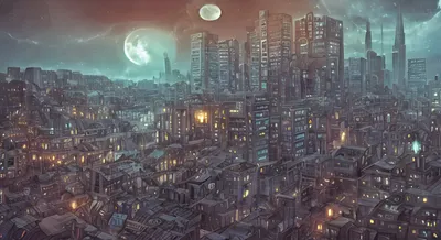 Vibrant Night Wallpaper Black/Dark Wallpaper 4K 1980x1080 The, Night, Sky, Above, An, Arkham, Horror, Brown, Gray, Ultrawide, Full HD