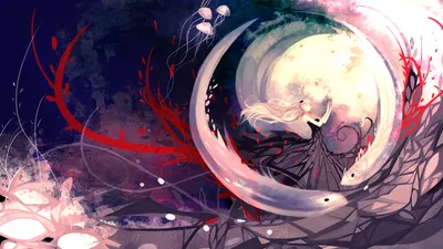 Epic Artistic Wallpaper Abstract Wallpaper 4K 1920x1080 An, Artistic, Hd, Painting, Featuring, A, Dreamlike, Scene, Figure, Flowing, Dress, Surrounded, White, Ultrawide, Full HD