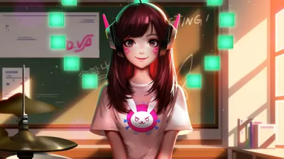 Calm Overwatch Wallpaper Technology Wallpaper 4K 3840x2160 Hd, Desktop, Wallpaper, Featuring, D.va, From, Overwatch, Portrayed, Schoolgirl, She, Wearing, Headphones, Gray, Orange, Ultrawide, 4k