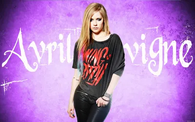 Avril Lavigne Purple Grunge Abstract Wallpaper 4K 1920x1200 Hd, Pc, Desktop, Wallpaper, Featuring, Avril, Lavigne, Against, Purple, Grunge, Her, Name, White, Ultrawide, Full HD