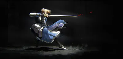 Saber Fate Stay Black/Dark Wallpaper 4K 2500x1200 Hd, Desktop, Wallpaper, Featuring, Saber, From, Fate/stay, Night, Fate, Stay, Unlimited, White, Gray, Brown, Ultrawide, Full HD