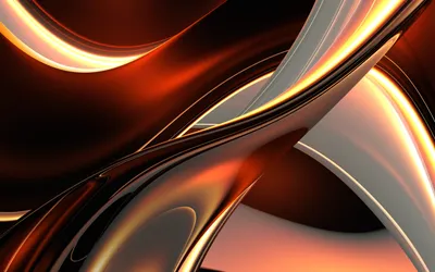 Abstract Artistic Design Smooth Abstract Wallpaper 4K 1920x1200 Abstract, Artistic, Design, With, Smooth, Flowing, Metallic, Curves, Warm, Bronze, Silver, Tones, Gray, Brown, Red, Ultrawide, Full HD