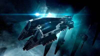 Misty Spaceship Wallpaper Wallpaper 4K, Space category