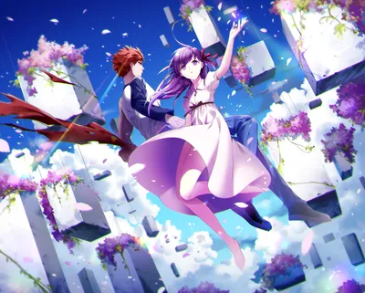 Serene Anime Wallpaper Abstract Wallpaper 4K 1540x1236 Anime, 1540x1236, White, Blue, Square