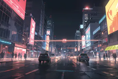 Radiant Cyberpunk Wallpaper Technology Wallpaper 4K 2688x1792 Cyberpunk, Pink, Gray, Purple, Landscape, QHD