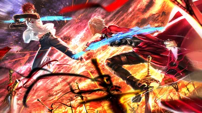 Bold Archer Wallpaper Black/Dark Wallpaper 4K 1920x1080 Hd, Desktop, Wallpaper, Featuring, Archer, And, Shirou, Emiya, Fate, Stay, Night, Unlimited, Red, Black, Ultrawide, Full HD