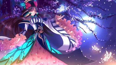 Calm Anime Wallpaper Wallpaper 4K, Abstract category