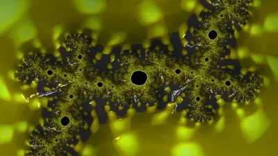Trippy Psychedelic Fractal Abstract Wallpaper 4K 7680x4320 8k, Trippy, Psychedelic, Fractal, Wallpaper, Yellow, Brown, Ultrawide, 4k