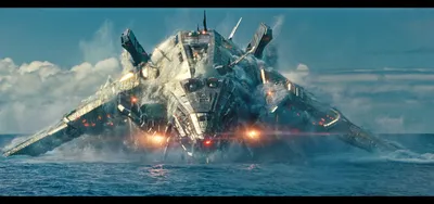 Dramatic Movie Battleship Futuristic Emerging Abstract Wallpaper 4K 1920x900 A, Dramatic, Scene, From, The, Movie, Battleship, Featuring, Futuristic, Emerging, Water, Lights, Brown, Gray, Ultrawide, Full HD