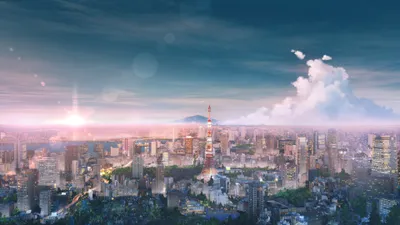 Vibrant Anime Inspired World Wallpaper 4K 3840x2160 Hd, Wallpaper, Of, A, Vibrant, Anime-inspired, Depiction, Tokyo, Showcasing, Detailed, Cityscape, Bathed, Gray, Ultrawide, 4k