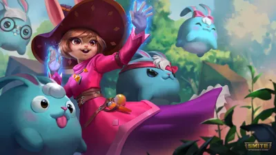 Scylla Smite Pink Clad Games Wallpaper 4K 3840x2160 4k, Ultra, Hd, Pc, Desktop, Wallpaper, Of, Scylla, Smite, Pink-clad, Sorceress, Witch, Brown, Gray, Ultrawide
