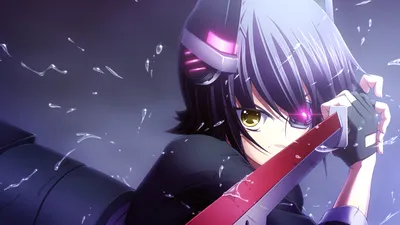 Misty Dynamic Wallpaper Black/Dark Wallpaper 4K 1920x1080 A, Dynamic, Hd, Wallpaper, Featuring, Tenryuu, From, Kantai, Collection, Wielding, Sword, Determined, White, Ultrawide, Full HD