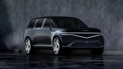 Sleek Genesis Neolun Car Showcased Cars Wallpaper 4K 5120x2880 Sleek, Genesis, Neolun, Car, Showcased, As, A, Stylish, Desktop, Dynamic, Shadowy, Emphasizing, Gray, Green, Ultrawide, 4k