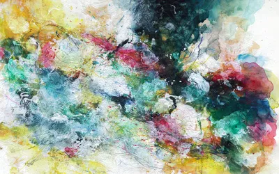 Abstract Watercolor Blending Abstract Wallpaper 4K 1920x1200 Abstract, Watercolor, Artwork, Blending, Vibrant, Blues, Greens, Reds, Yellows, Fluid, Textured, Composition, White, Ultrawide, Full HD