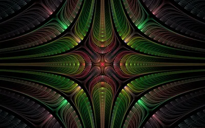 Abstract Pattern Green Dark Abstract Wallpaper 4K 1680x1050 Abstract, Pattern, With, Intricate, Green, And, Dark, Red, Layered, Designs, Creating, Symmetrical, Brown, Ultrawide