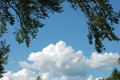 Clear Blue Sky Nature Wallpaper 4K 3008x2000 Hd, Pc, Desktop, Wallpaper, Showing, A, Clear, Blue, Sky, Fluffy, White, Clouds, Pink, Gray, Ultrawide, QHD