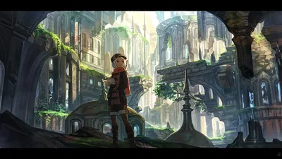 Epic Anime Wallpaper Abstract Wallpaper 4K 1920x1080 An, Anime, Character, With, White, Short, Hair, A, Hat, Red, Eyes, Stands, Gray, Ultrawide, Full HD