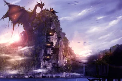Bold Fantasy Wallpaper Fantasy Wallpaper 4K 1920x1279 A, Stunning, Hd, Fantasy, Wallpaper, Featuring, Majestic, Dragon, Perched, Lush, Misty, Cliff, Gray, Ultrawide, Full HD