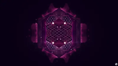 Vibrant Abstract Wallpaper Abstract Wallpaper 4K 1920x1080 Abstract, 3d, Glitch, Art, Featuring, Geometric, Cube, Shapes, Dark, Purple, Tones, Designed, Brown, White, Ultrawide, Full HD
