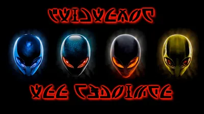 Alienware Four Glowing Alien Heads Technology Wallpaper 4K 1920x1080 Hd, Alienware, Desktop, Wallpaper, Featuring, Four, Glowing, Alien, Heads, Blue, Teal, Orange, Black, Brown, Red, Ultrawide, Full HD