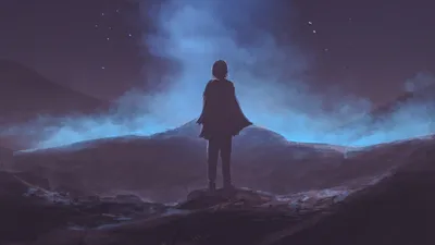 Moody Anime Wallpaper Abstract Wallpaper 4K 1920x1080 Anime, 1920x1080, Gray, Ultrawide, Full HD