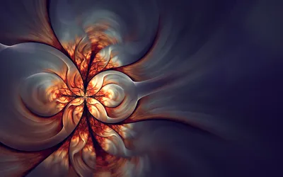 Serene Abstract Wallpaper Abstract Wallpaper 4K 1920x1200 Abstract, Fractal, Design, With, Fiery, Orange, And, Deep, Blue, Tones, Creating, Dynamic, Purple, Brown, Ultrawide, Full HD