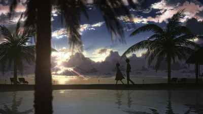 Sleek Anime Wallpaper Wallpaper 4K, Abstract category