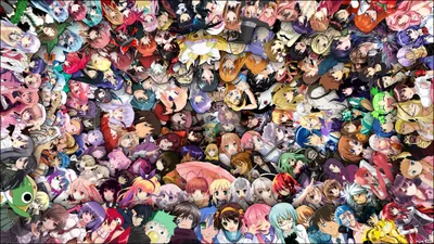 Bright Vibrant Wallpaper Abstract Wallpaper 4K 2048x1152 Hd, Desktop, Wallpaper, Featuring, A, Vibrant, Crossover, Of, Numerous, Anime, Characters, Creating, White, Gray, Ultrawide, Full HD