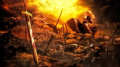 Dramatic Saber Fate Stay Black/Dark Wallpaper 4K 1920x1080 A, Dramatic, Hd, Wallpaper:, Of, Saber, From, Fate/stay, Fate, Stay, Night, Unlimited, Black, Brown, Ultrawide, Full HD