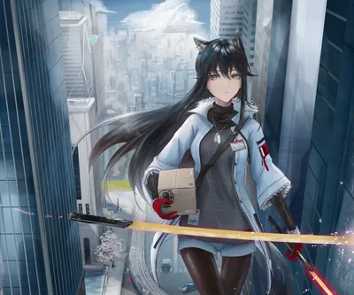 Crisp Texas Wallpaper Games Wallpaper 4K 2953x2461 Texas, (arknights), Video, Game, Hd, Desktop, Wallpaper, Gray, White, Square, QHD