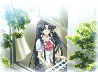 Yuiko Kurugaya Anime Little Busters Abstract Wallpaper 4K 2004x1468 Yuiko, Kurugaya, Anime, Little, Busters!, Hd, Desktop, Wallpaper, White, Landscape, Full HD