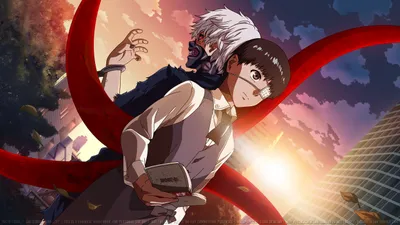 Ken Kaneki Tokyo Ghoul Black/Dark Wallpaper 4K 2560x1440 Ken, Kaneki, From, Tokyo, Ghoul, In, A, Sunset, Scene, Featuring, His, Kagune, White, Gray, Ultrawide, QHD