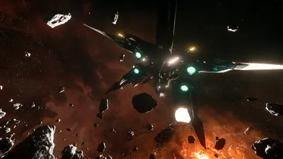 Khartu Star Citizen Space Space Wallpaper 4K 3840x2160 Khartu-al, Star, Citizen), Space, Video, Game, Desktop, White, Brown, Purple, Ultrawide, 4k