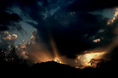 Vibrant Capturing Wallpaper Nature Wallpaper 4K 1600x1064 Hd, Desktop, Wallpaper, Capturing, A, Dramatic, Sunset, With, Sunbeams, Piercing, Dark, Clouds, White, Brown, Ultrawide