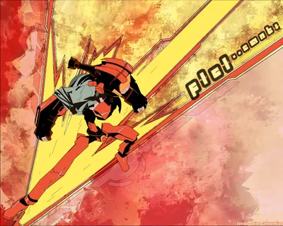 Vibrant Anime Wallpaper Abstract Wallpaper 4K 1280x1024 Anime, 1280x1024, Yellow, Pink, Square
