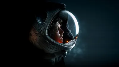 Dark Movie Wallpaper Black/Dark Wallpaper 4K 1920x1080 Hd, Pc, Desktop, Wallpaper, Of, A, Movie-inspired, Alien, Astronaut, Dark, Atmospheric, Setting, White, Ultrawide, Full HD