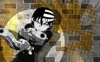 Soul Eater Anime Abstract Wallpaper 4K 1920x1200 Hd, Pc, Desktop, Wallpaper, And, Background, Soul, Eater, Anime, Death, Kid, White, Ultrawide, Full HD