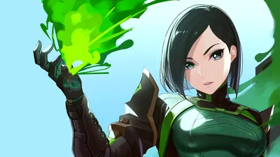 Viper Valorant Green Tactical Suit Games Wallpaper 4K 1920x1080 Viper, Valorant, In, A, Green, Tactical, Suit, Unleashing, Neon-green, Toxin, Her, White, Ultrawide, Full HD