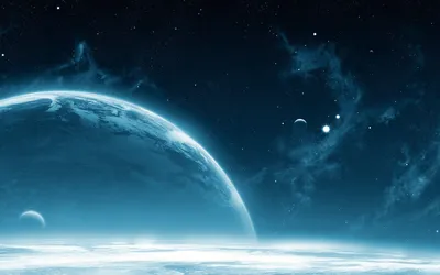 Serene Planet Wallpaper Wallpaper 4K, Space category