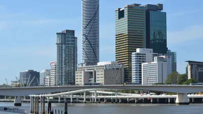 Victoria Bridge Brisbane World Wallpaper 4K 2560x1440 Victoria, Bridge, And, Brisbane, City, Queenslad, Australia, Gray, Ultrawide, QHD