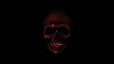 Dark Skull Black-dark Black/Dark Wallpaper 4K 1920x1080 Dark, Skull, Hd, Desktop, Wallpaper, Background, Image, Brown, Ultrawide, Full HD