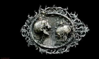 Epic Dark Wallpaper Black/Dark Wallpaper 4K 1737x1041 Dark, Skull, Hd, Desktop, Wallpaper, Background, Image, Gray, Ultrawide