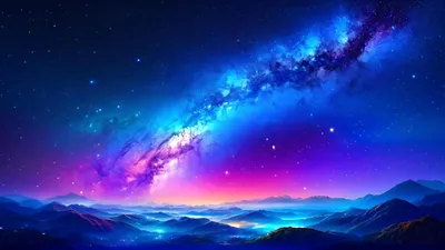 Serene Space Wallpaper Wallpaper 4K, Space category