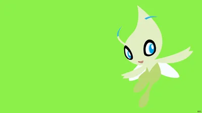 Dreamy Celebi Wallpaper Games Wallpaper 4K 3840x2160 Celebi, Pokémon, Video, Game, Gold, And, Silver, Pok, Mon, Desktop, Green, White, Gray, Ultrawide, 4k