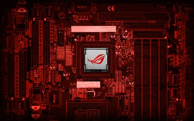Golden Red Wallpaper Technology Wallpaper 4K 1920x1200 Hd, Desktop, Wallpaper, Featuring, A, Red-themed, Asus, Rog, Motherboard, Intricate, Circuitry, Technology, Purple, Gray, Pink, Ultrawide, Full HD