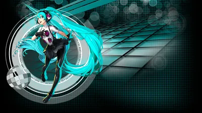 Hatsune Miku Video Black/Dark Wallpaper 4K 1920x1080 Hd, Pc, Desktop, Wallpaper, Featuring, Hatsune, Miku, From, Video, Game, Persona, Dancing, Yellow, Ultrawide, Full HD