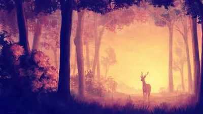 Crisp Depicting Wallpaper Nature Wallpaper 4K 1918x1079 Hd, Pc, Desktop, Wallpaper, Depicting, A, Fantasy, Forest, Scene, Tall, Trees, Glowing, White, Pink, Ultrawide