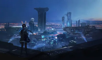 Bold Cityscape Wallpaper World Wallpaper 4K 3840x2288 A, 4k, Ultra, Hd, Cityscape, From, The, Video, Game, (arknights), Showcasing, Futuristic, Brown, Ultrawide