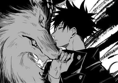 Vibrant Black Wallpaper Animals Wallpaper 4K 2894x2039 Black, And, White, Hd, Anime, Desktop, Wallpaper, Featuring, Megumi, Fushiguro, Jujutsu, Kaisen, Gray, Landscape, QHD