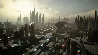 Sci City World Wallpaper 4K, World category